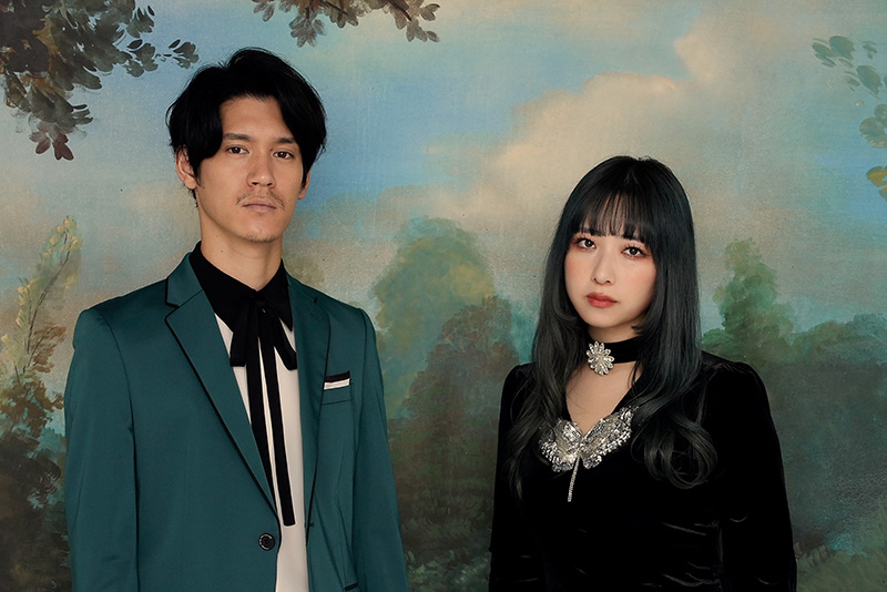 11月1日に出演するGLIM SPANKYの（右から）松尾レミさん、亀本寛貴さん